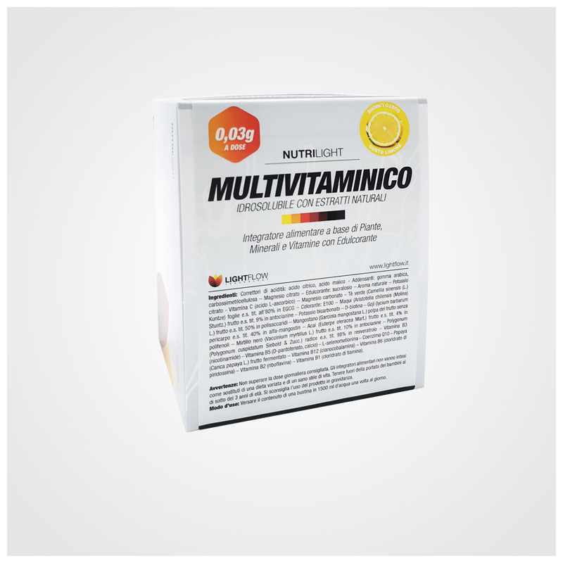 Nutrilight Multivitamínico Hidrosoluble - Limón Monodosis